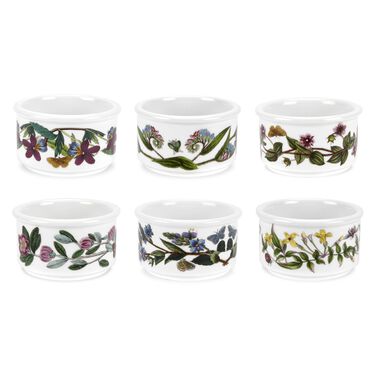 Botanic Garden Stacking Ramekins Set 6 Botanic Garden Stacking Ramekins Set 6