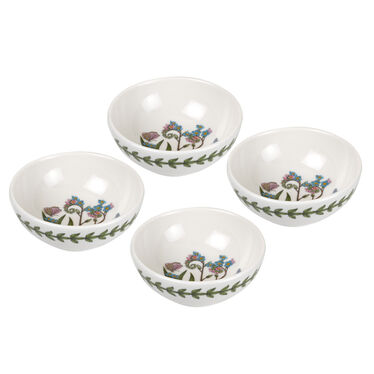 Botanic Garden 3.75 Inch Low Bowl Set of 4