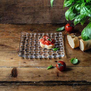 Nachtmann Bossa Nova Square Plates Set of 2