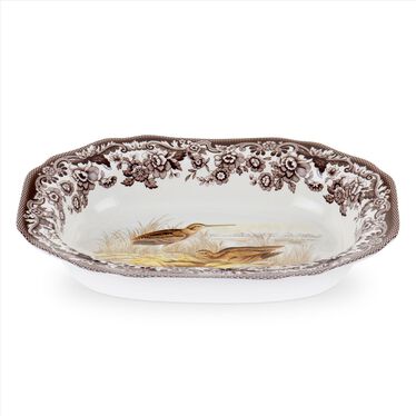 Woodland Large Open Vegetable Dish, Snipe