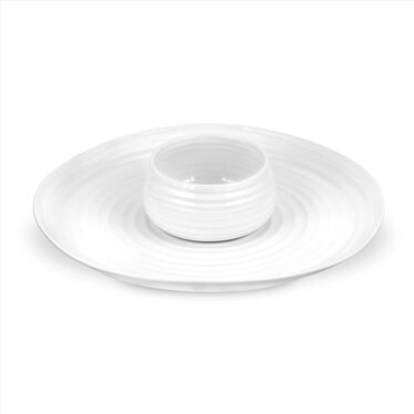 Sophie Conran White 2 Piece Chip & Dip Sophie Conran White 2 Piece Chip & Dip