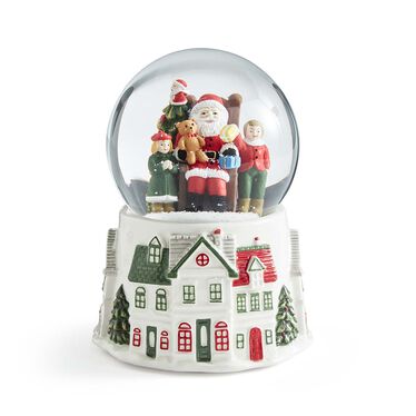 Christmas Tree Village Snowglobe