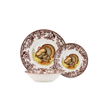 Woodland Turkey 12 Piece Set Woodland Turkey 12 Piece Set