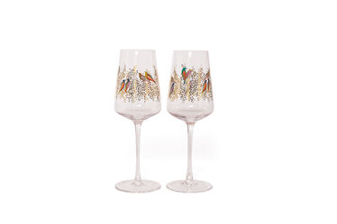 Sara Miller Chelsea Set of 2 Wine Glasses