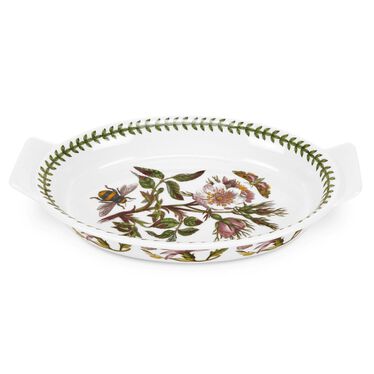 Botanic Garden 10 Inch Oval Gratin Dish Botanic Garden 10 Inch Oval Gratin Dish