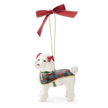 Christmas Tree French Poodle Ornament Christmas Tree French Poodle Ornament
