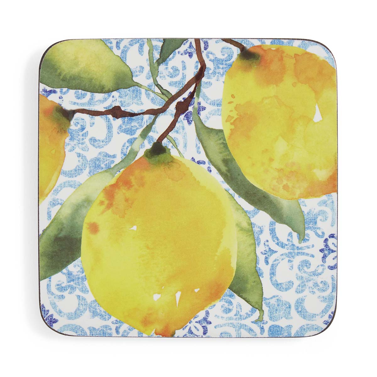 Amalfi Lemons Set of 6 Coasters image number null