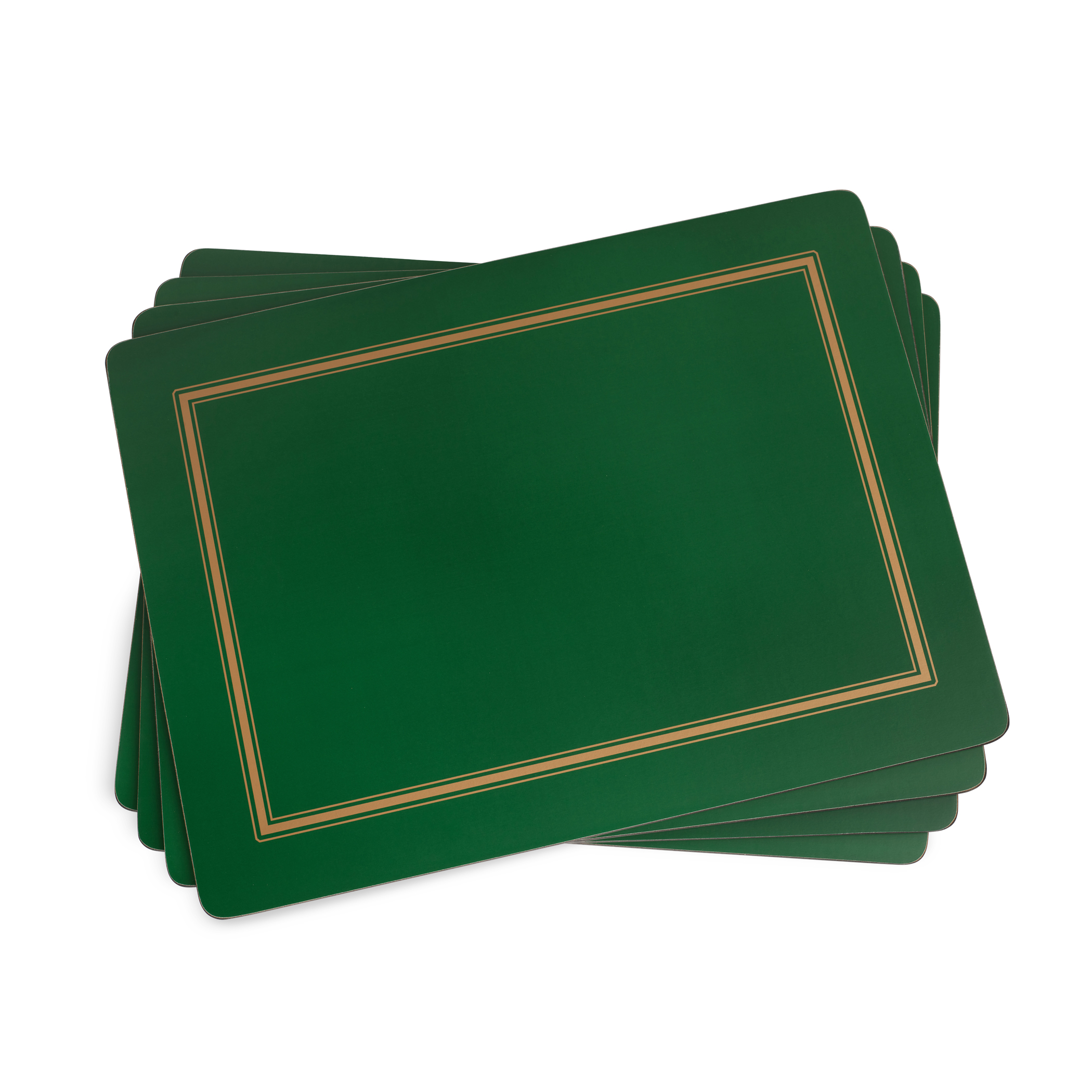 Classic Emerald Set of 4 Large Placemats image number null