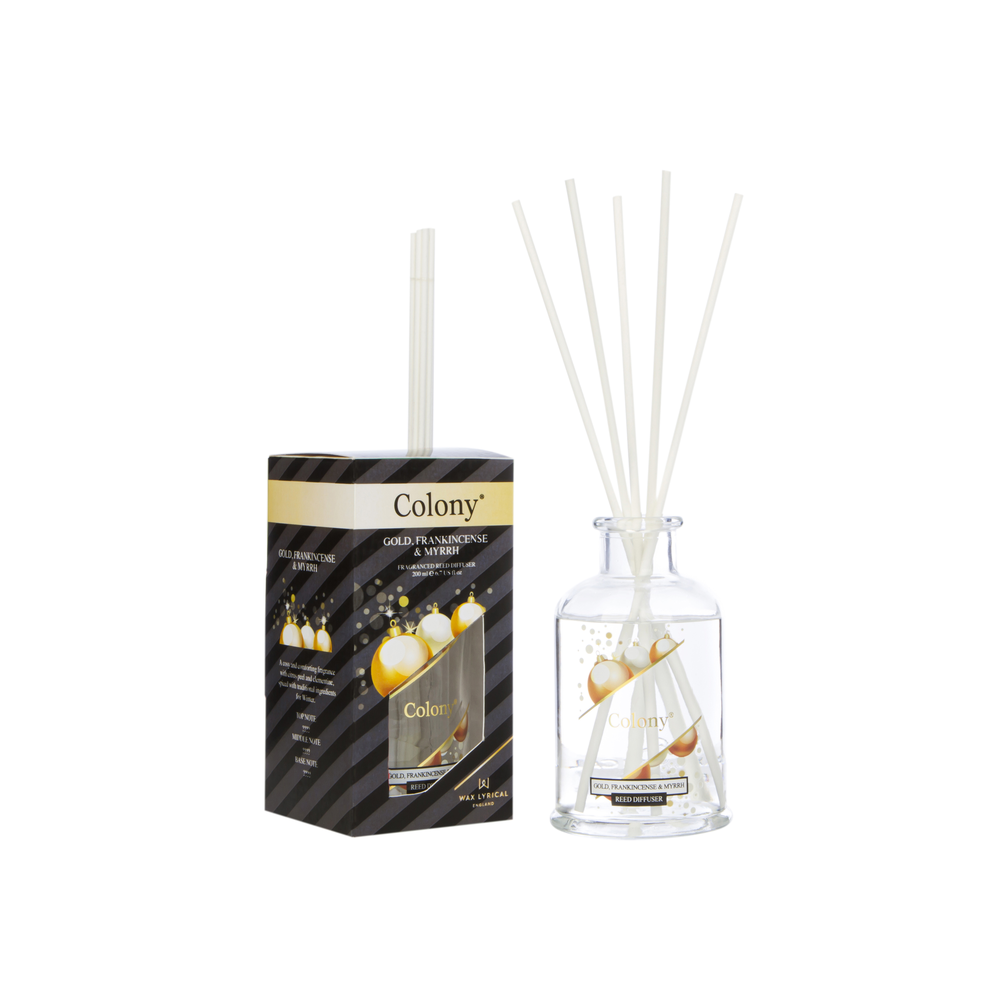Gold Frankincense & Myrrh Reed Diffuser image number null