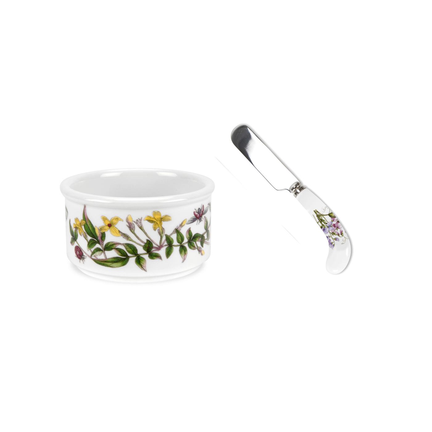 Botanic Garden Ramekin & Spreader Set image number null