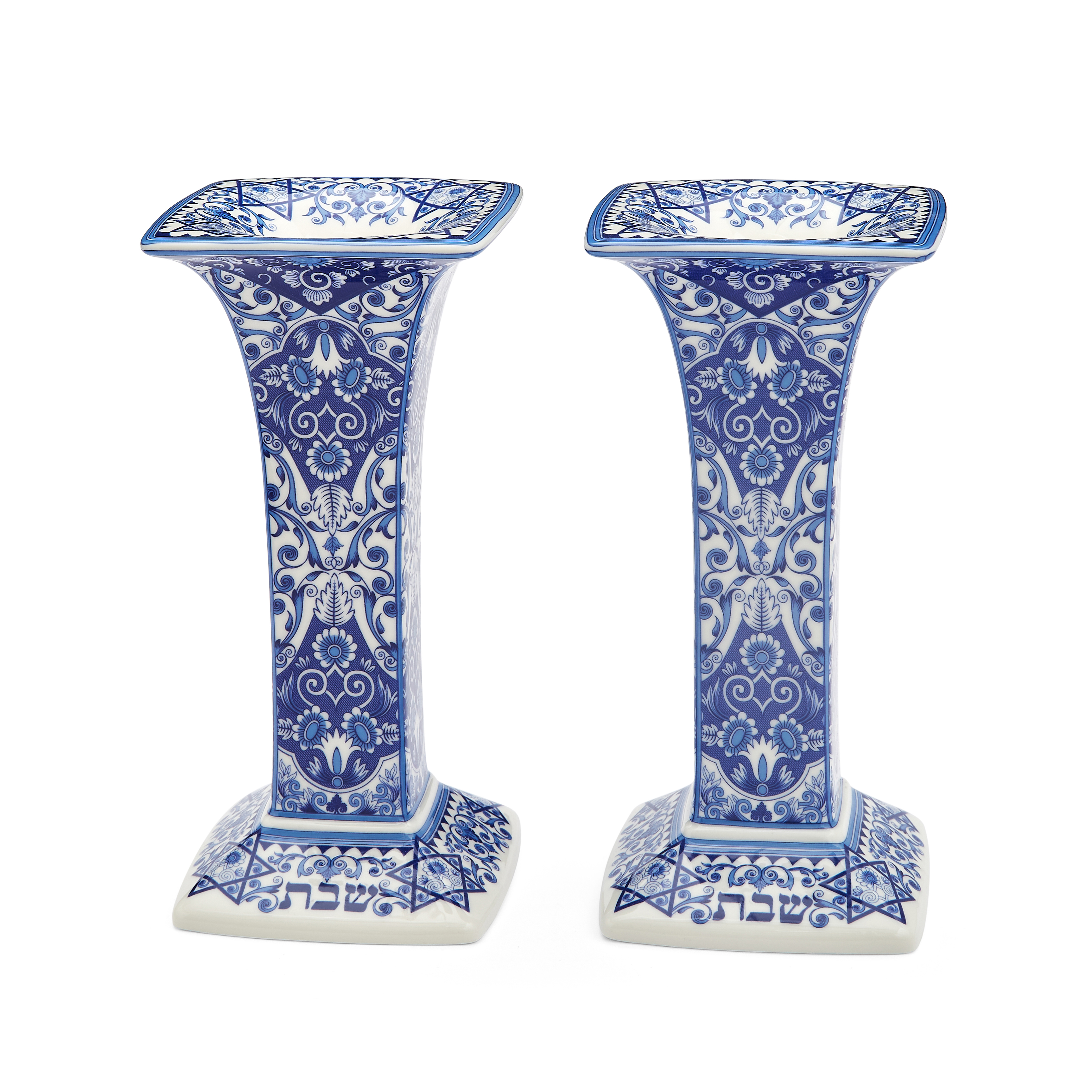 Judaica  Sabbath Candlesticks Set of 2 image number null