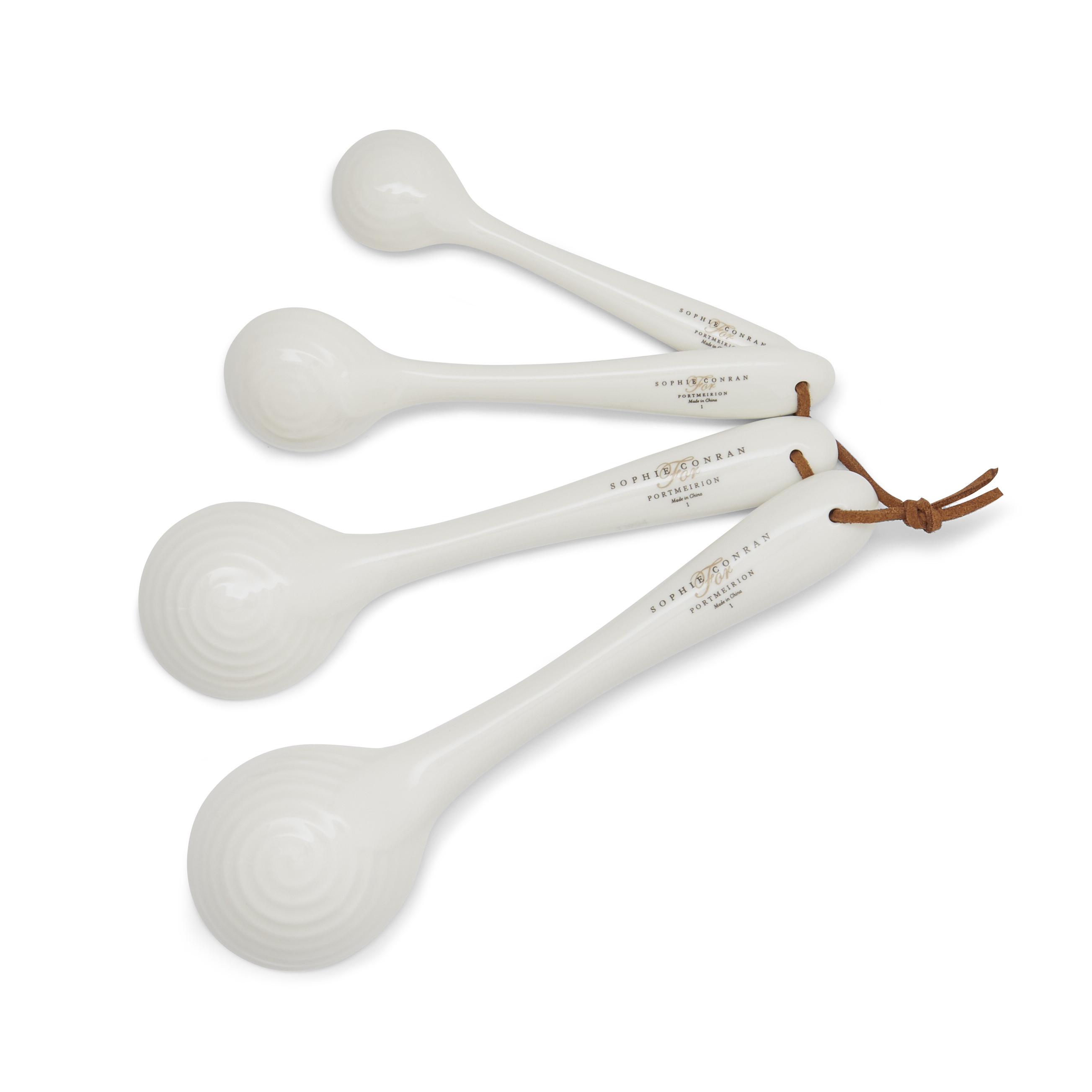 Sophie Conran WhiteMeasuring Spoons  Set of 4 image number null