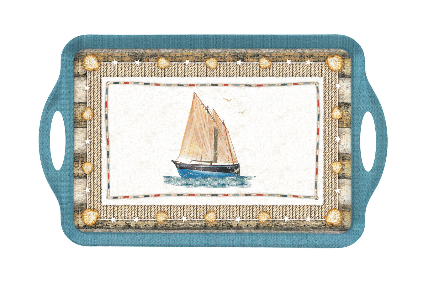 Coastal Breeze Large Handled Tray image number null