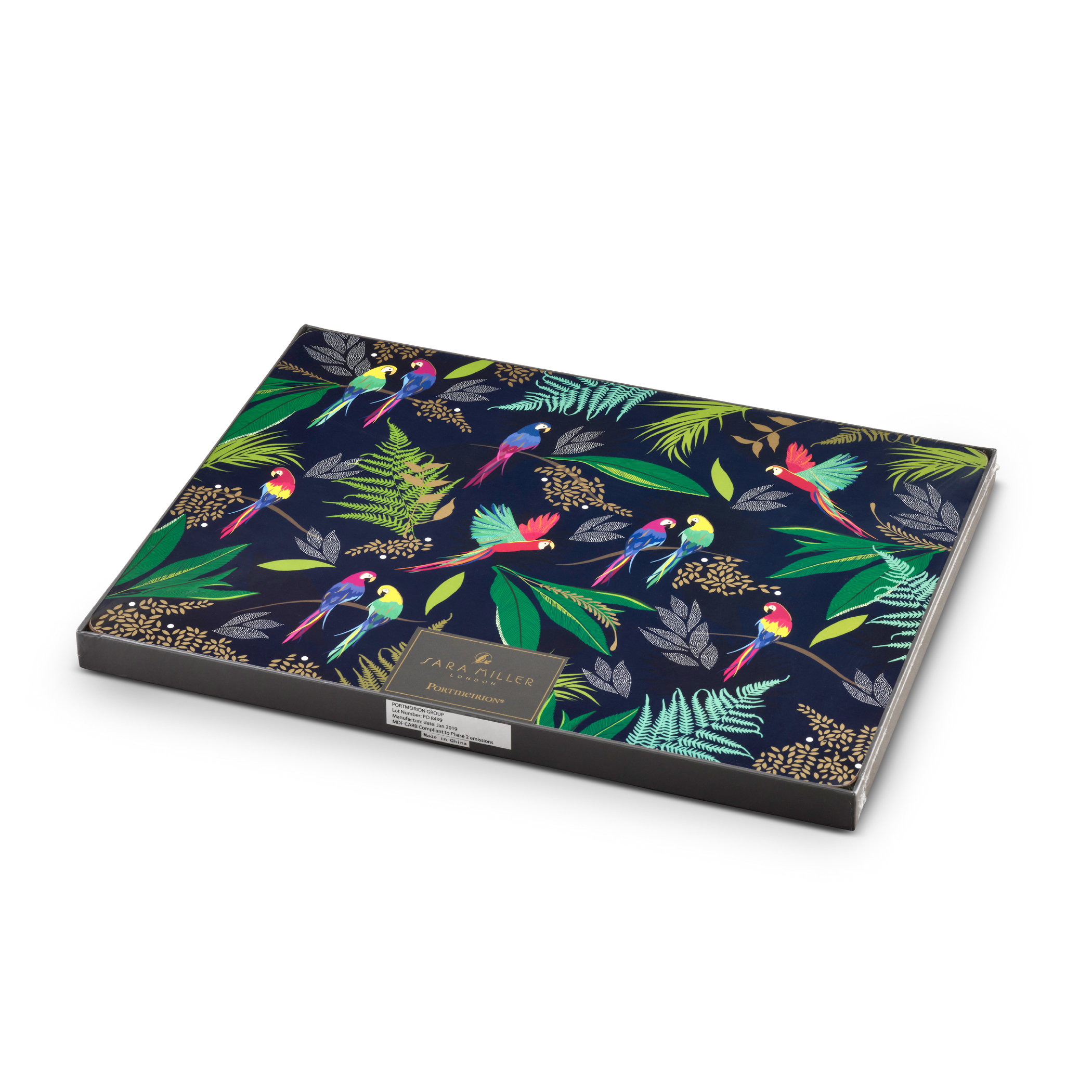 Sara Miller London Parrot Placemats Set of 4 image number null