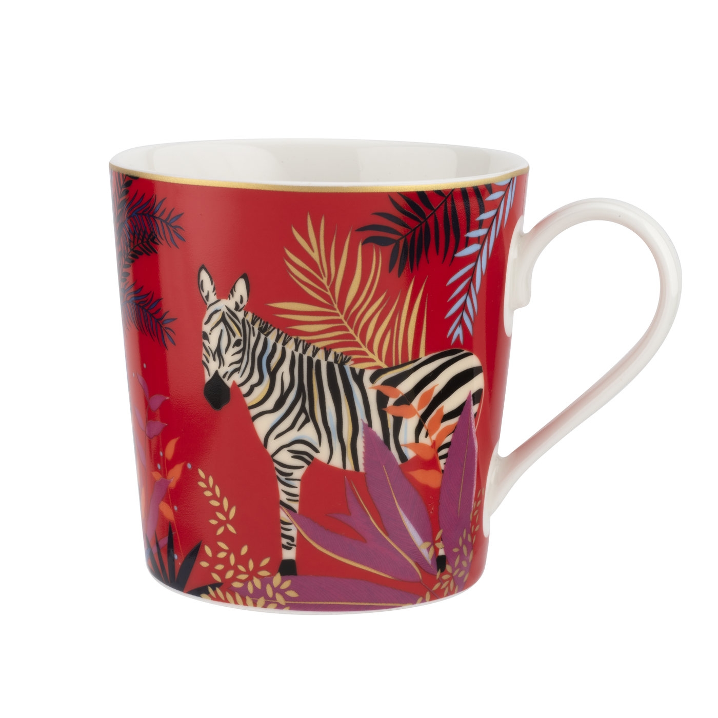 포트메리온 '사라 밀러 런던' 머그 Sara Miller London for Portmeirion Tahiti Collection 12oz Zebra Mug