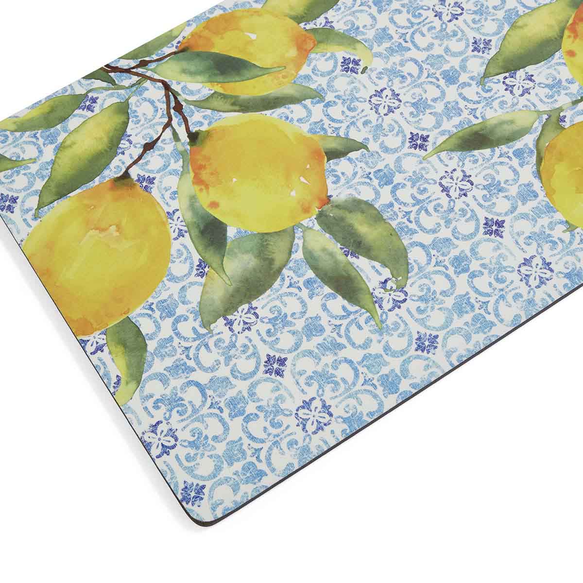 Amalfi Lemons Set of 4 Large Placemats image number null