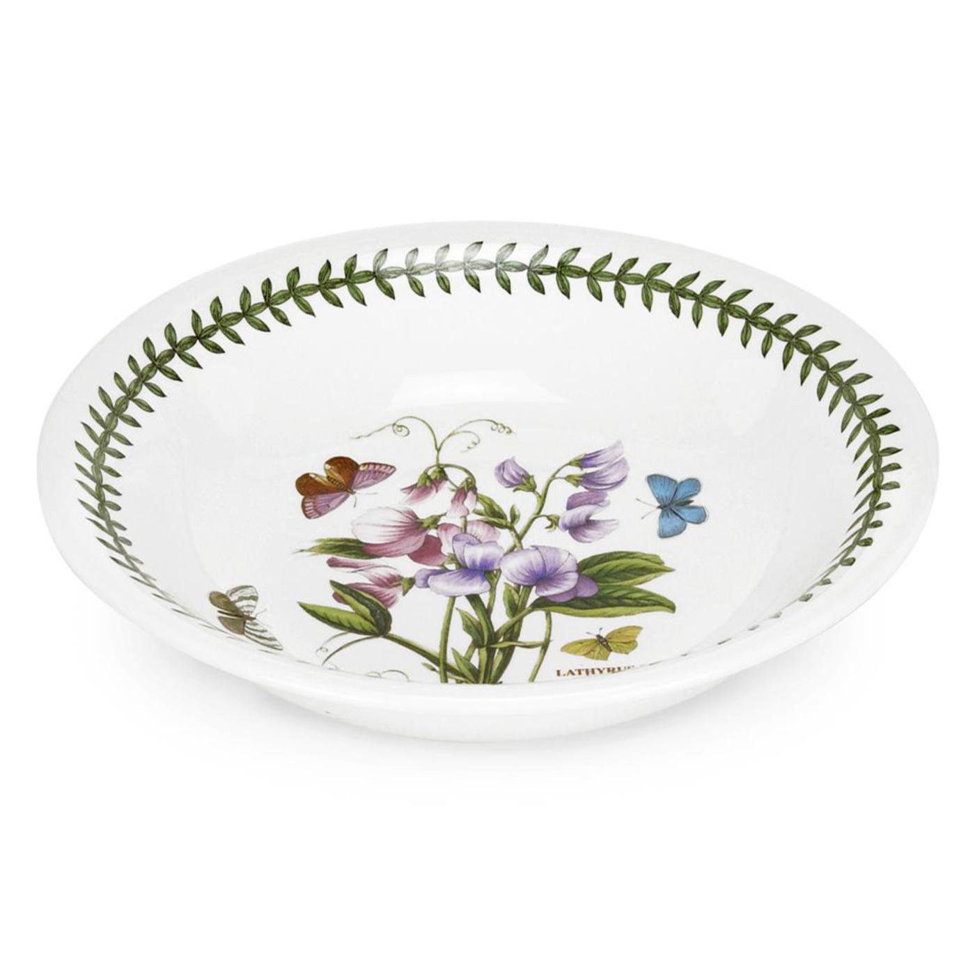 Botanic Garden 10.5 Inch Pasta/Low Serving Bowl (Assorted Motifs) image number null