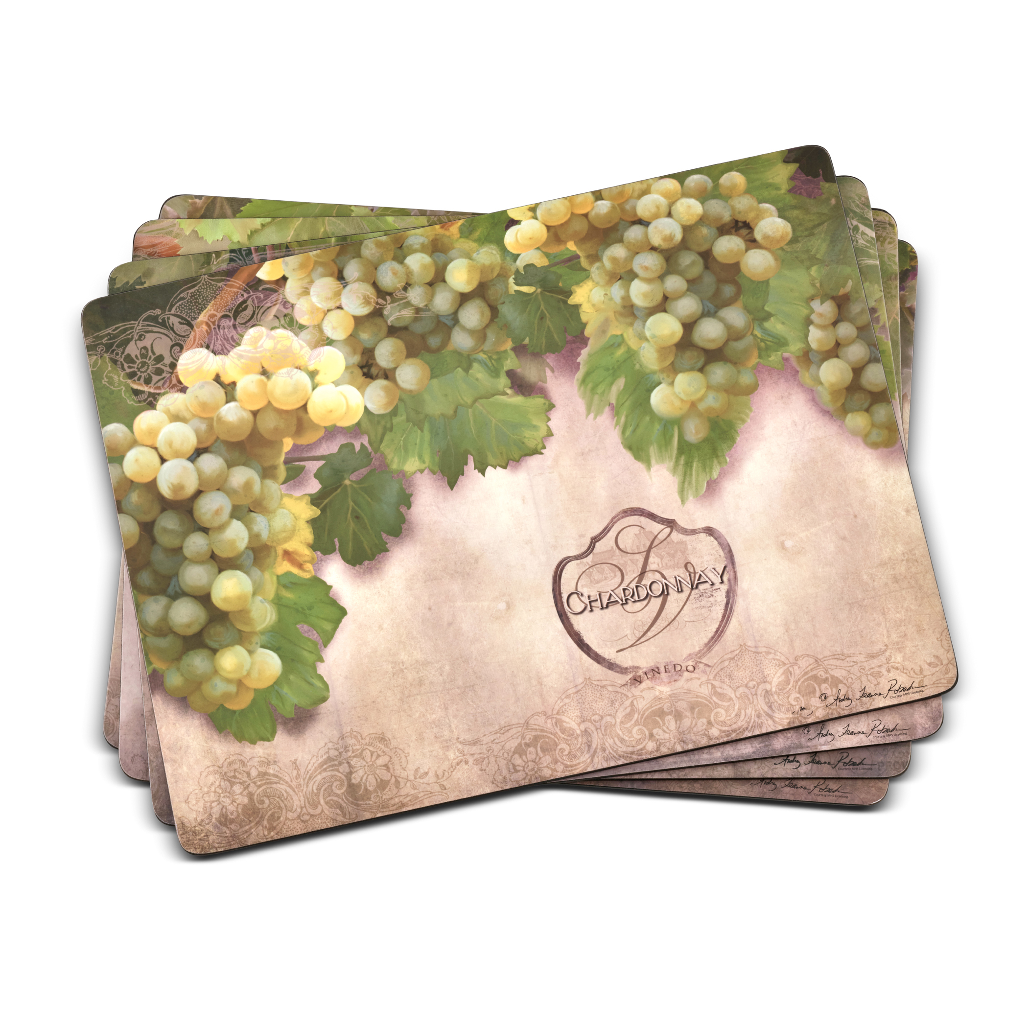 Tuscan Vineyard Placemats Set of 4 image number null