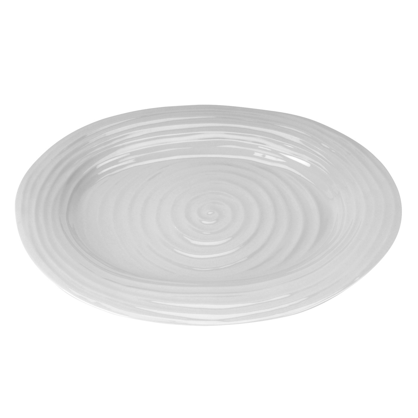 포트메리온 '소피 콘란' 미디움 오발 접시 Portmeirion Sophie Conran Grey Medium Oval Platter