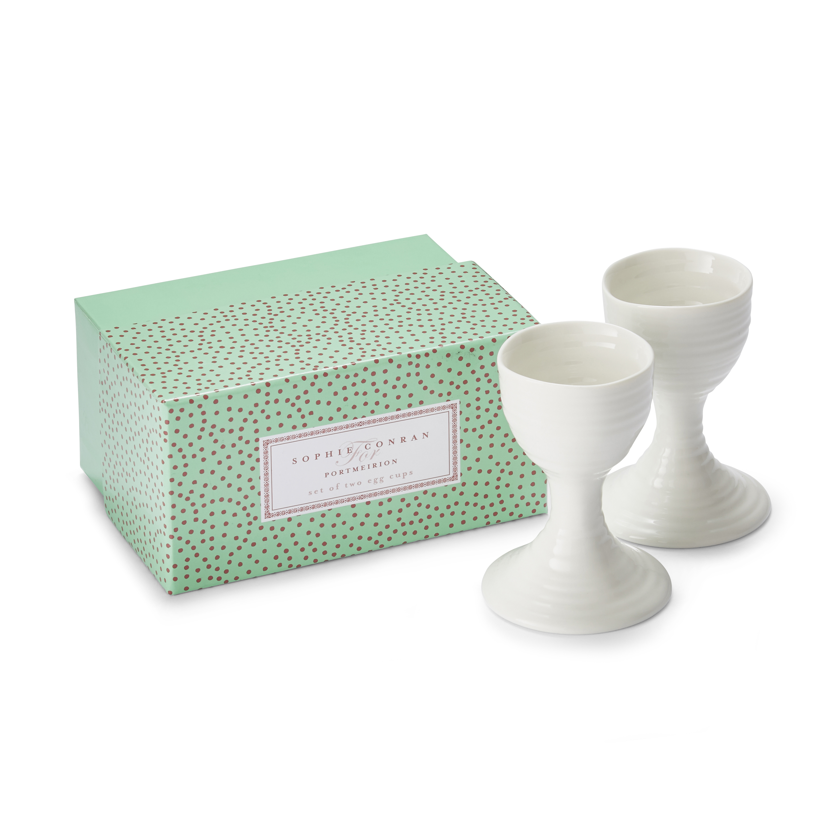 Sophie Conran Set of 2 Egg Cups, White image number null