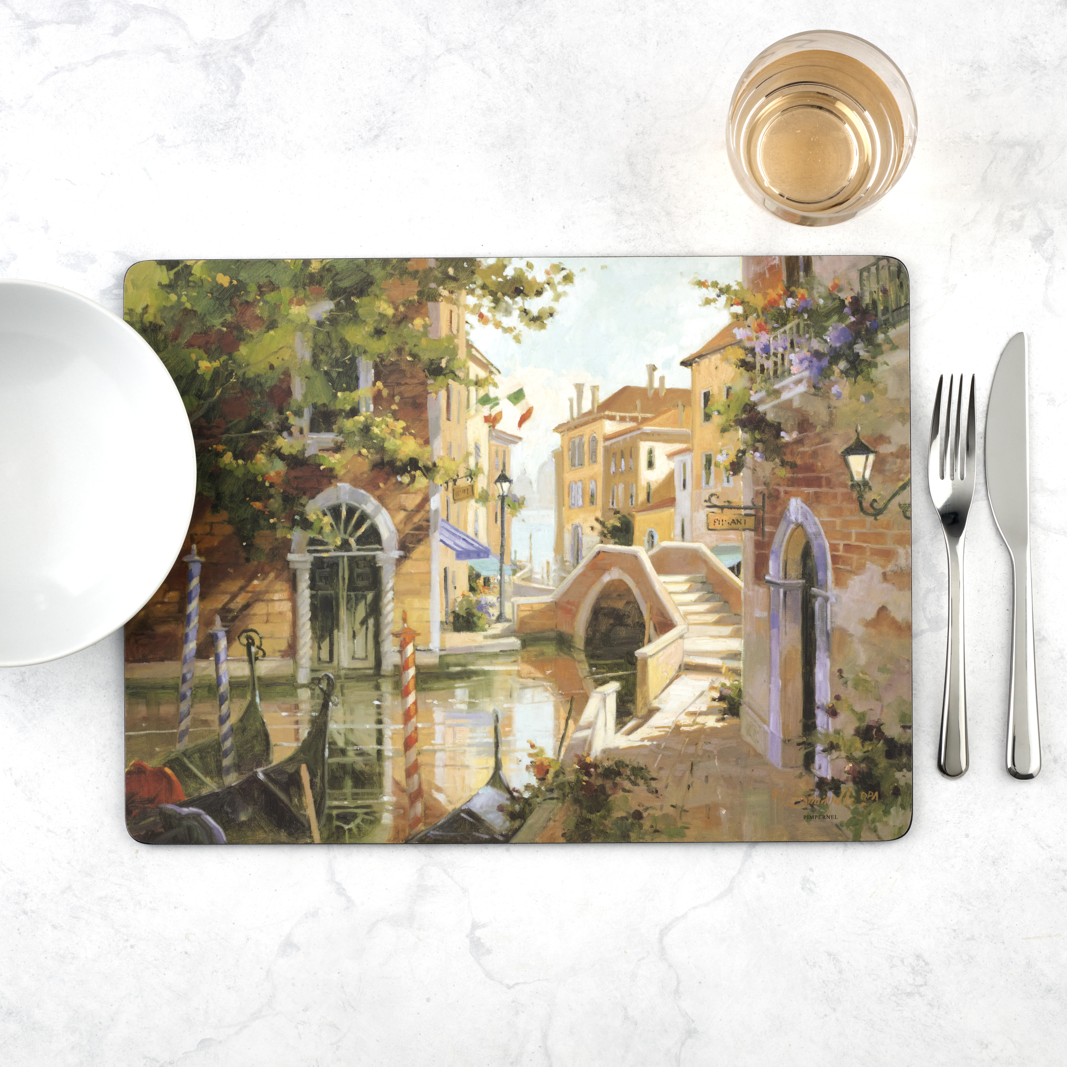 Venetian Scenes Placemats Set of 4 image number null