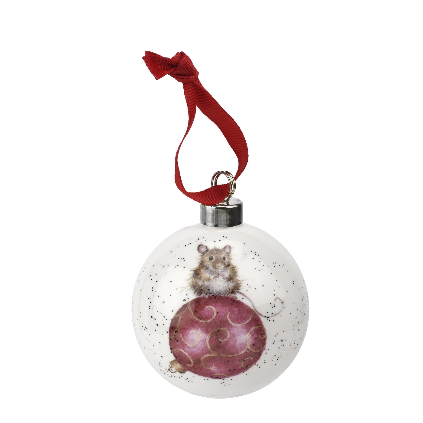 Wrendale Designs Mouse Christmas Decoration image number null