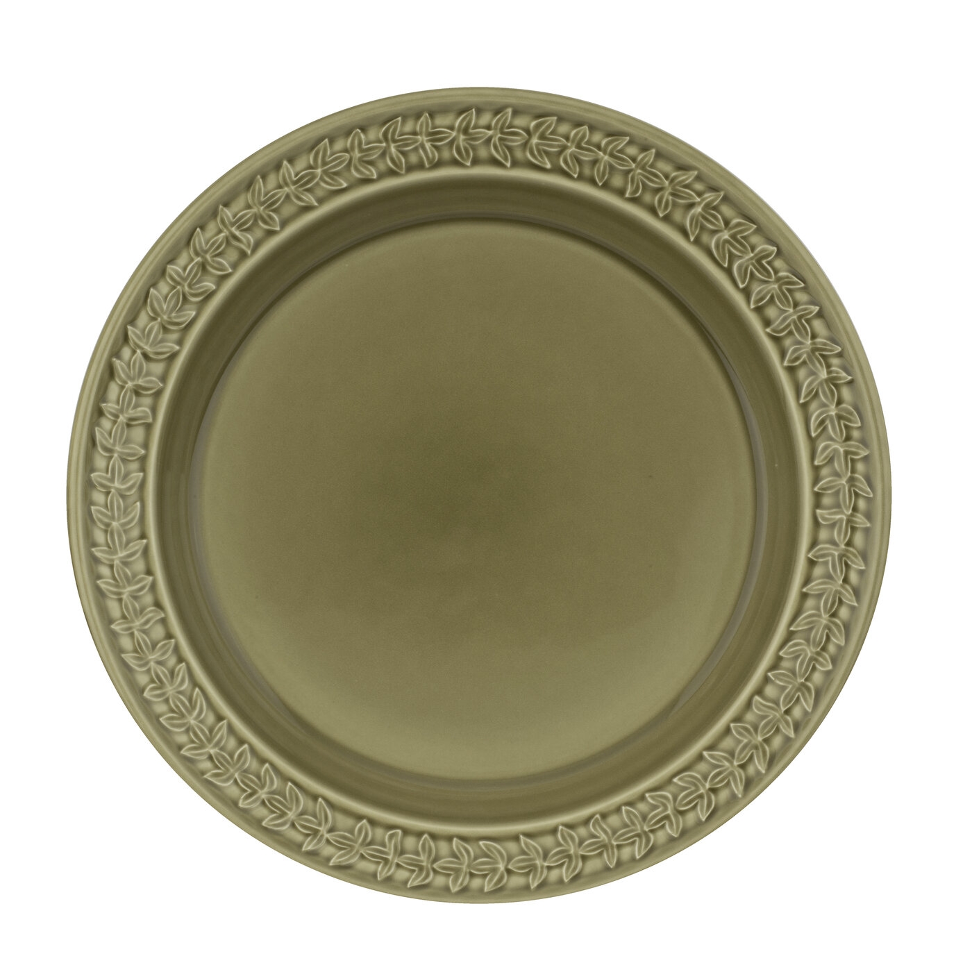 Botanic Garden Harmony Salad Plate, Moss Green image number null