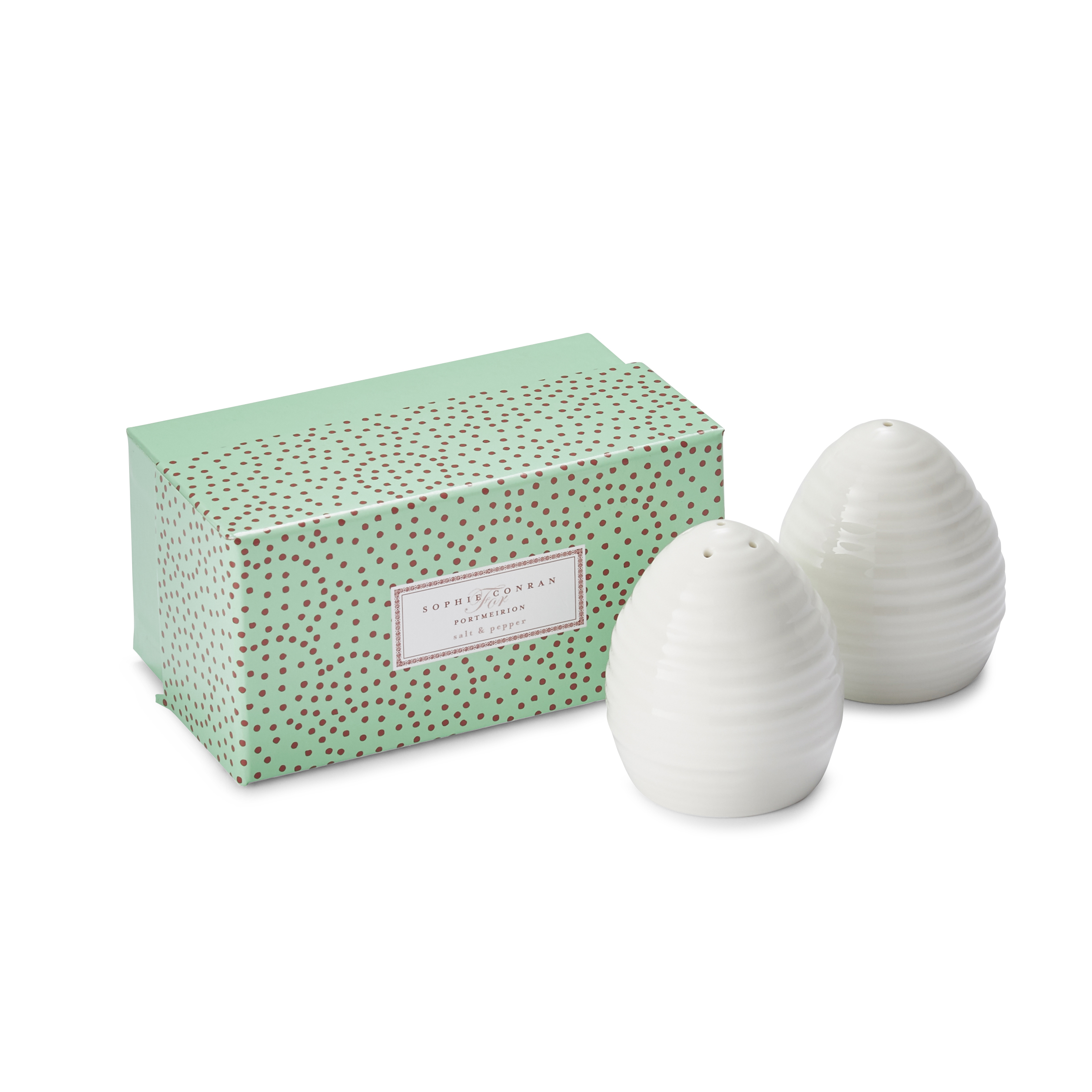 Sophie Conran White Salt and Pepper Set image number null