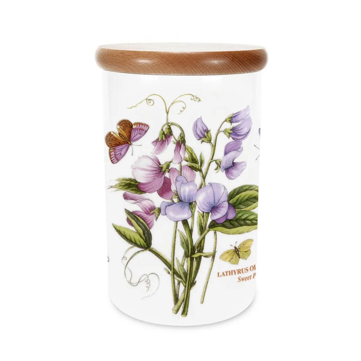 Botanic Garden 8 Inch Airtight Canister (Sweet Pea) image number null