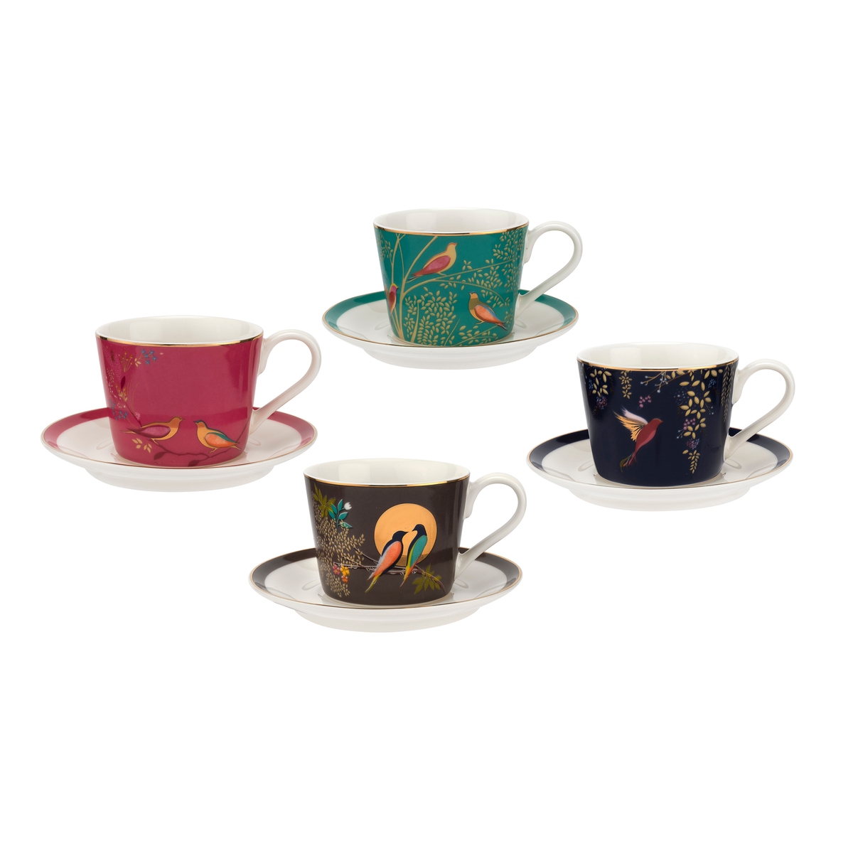 Sara Miller Chelsea Espresso Cups & Saucers image number null