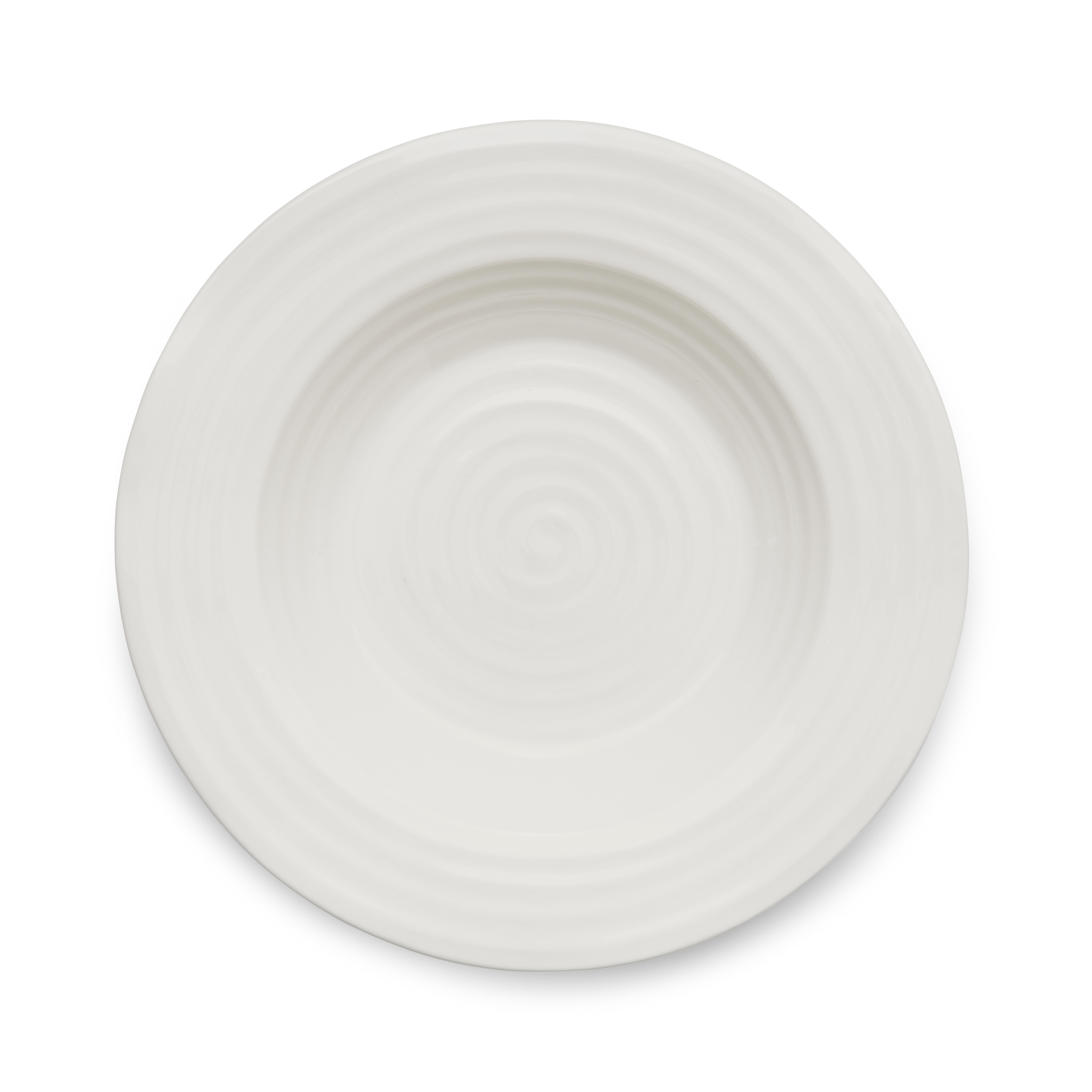 Sophie Conran Rimmed Soup Plate, White image number null