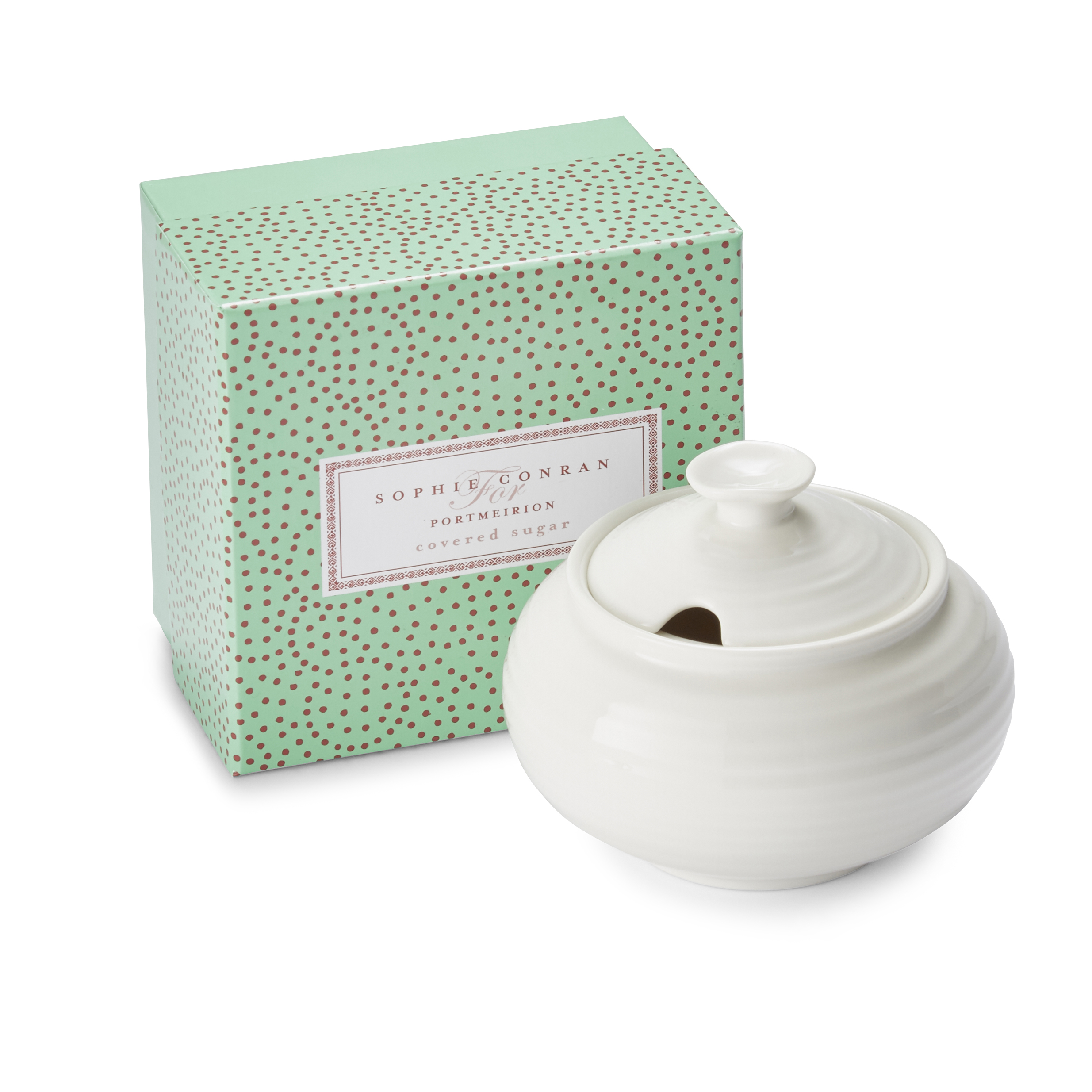 Sophie Conran Covered Sugar Bowl, White image number null