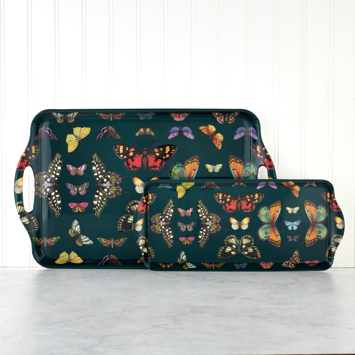 Botanic Garden Harmony Melamine Large Handled Tray image number null