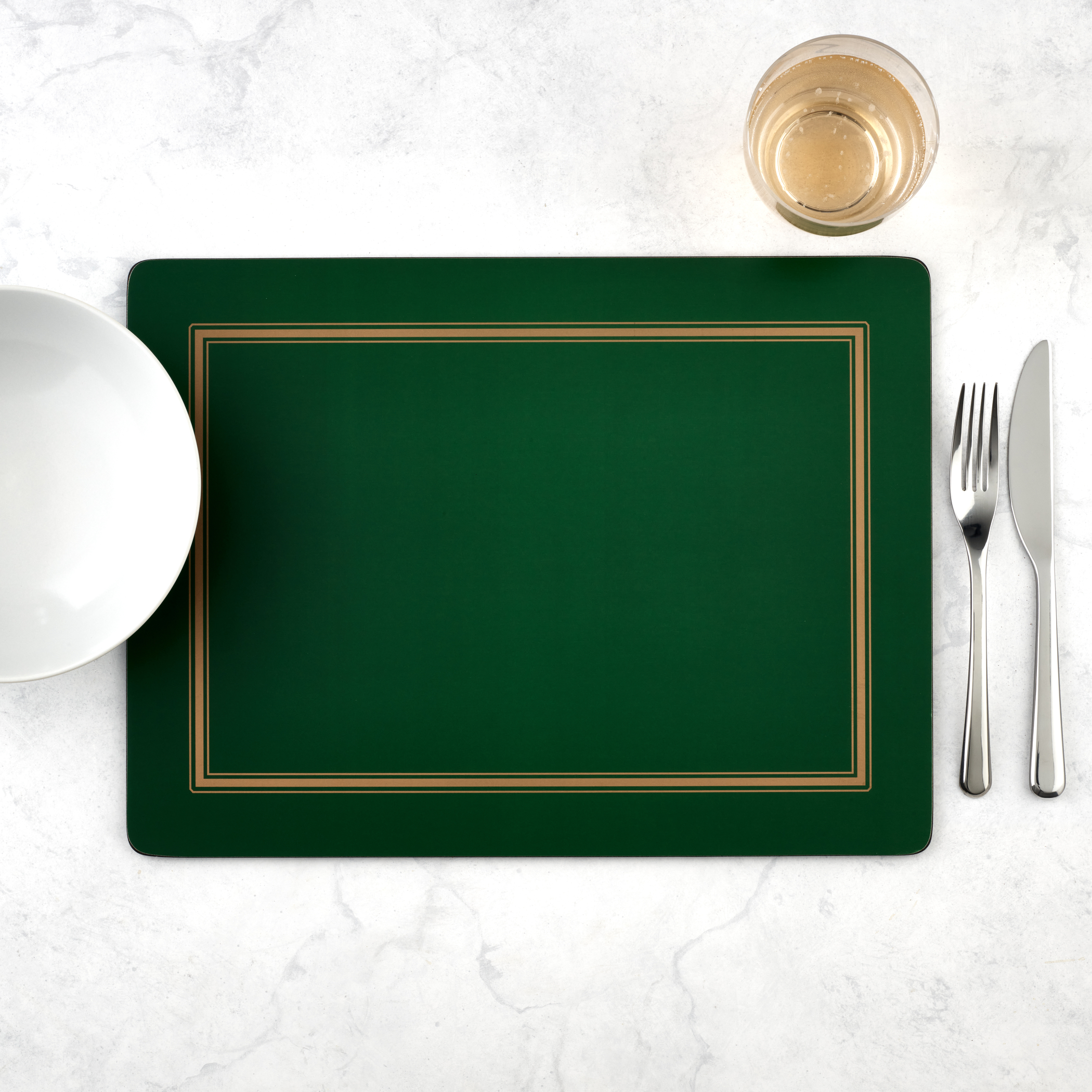 Classic Emerald Set of 4 Large Placemats image number null