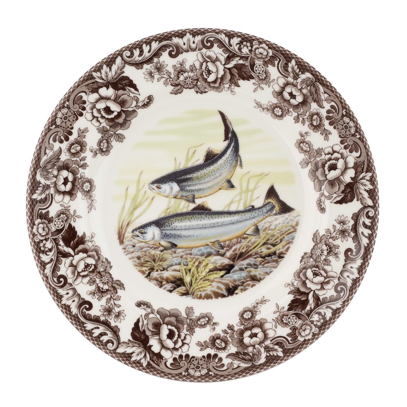 Woodland Dinner Plate 10.5 Inch (King Salmon) image number null