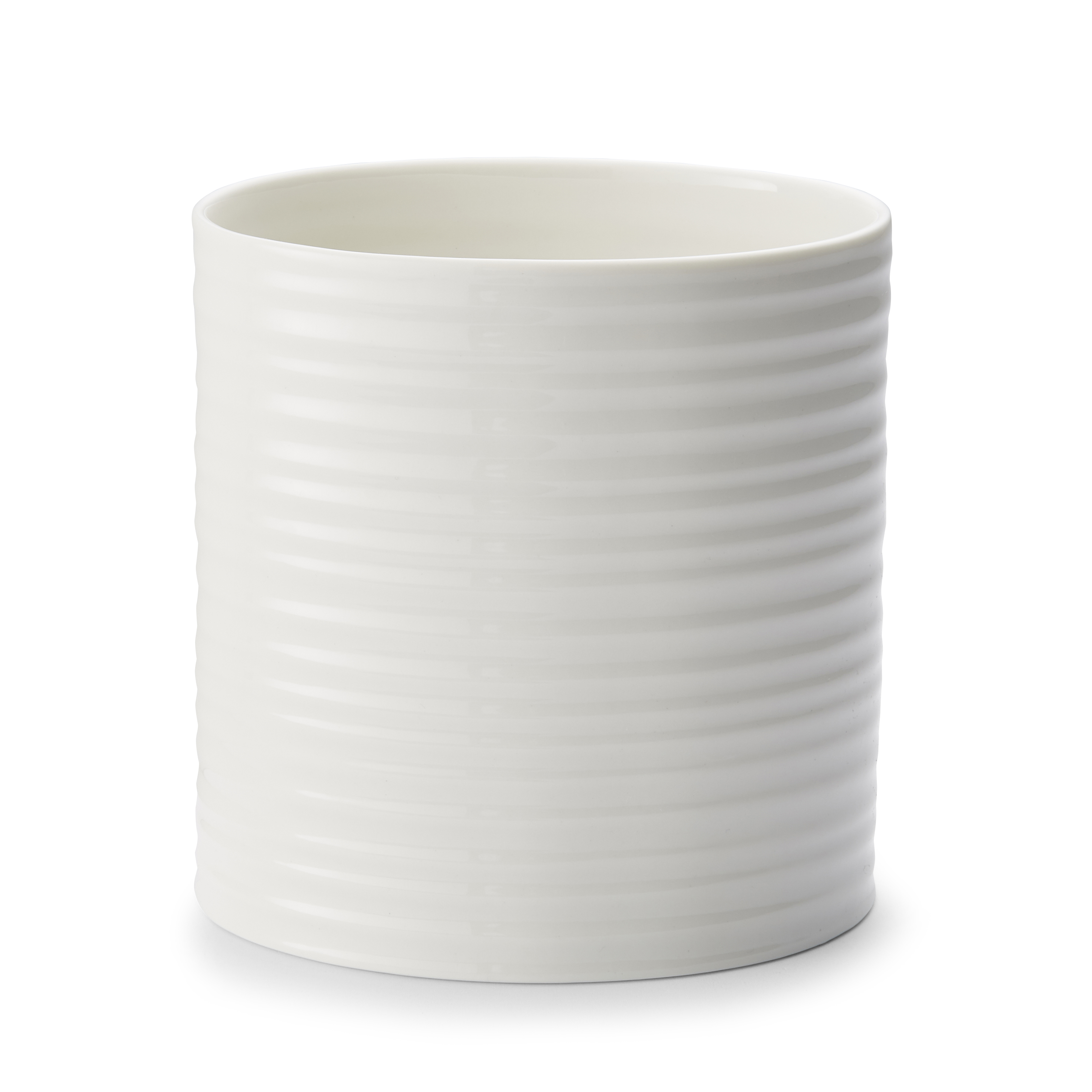 Sophie Conran for Portmeirion White 7.5 Inch Oval Utensil Holder Large image number null