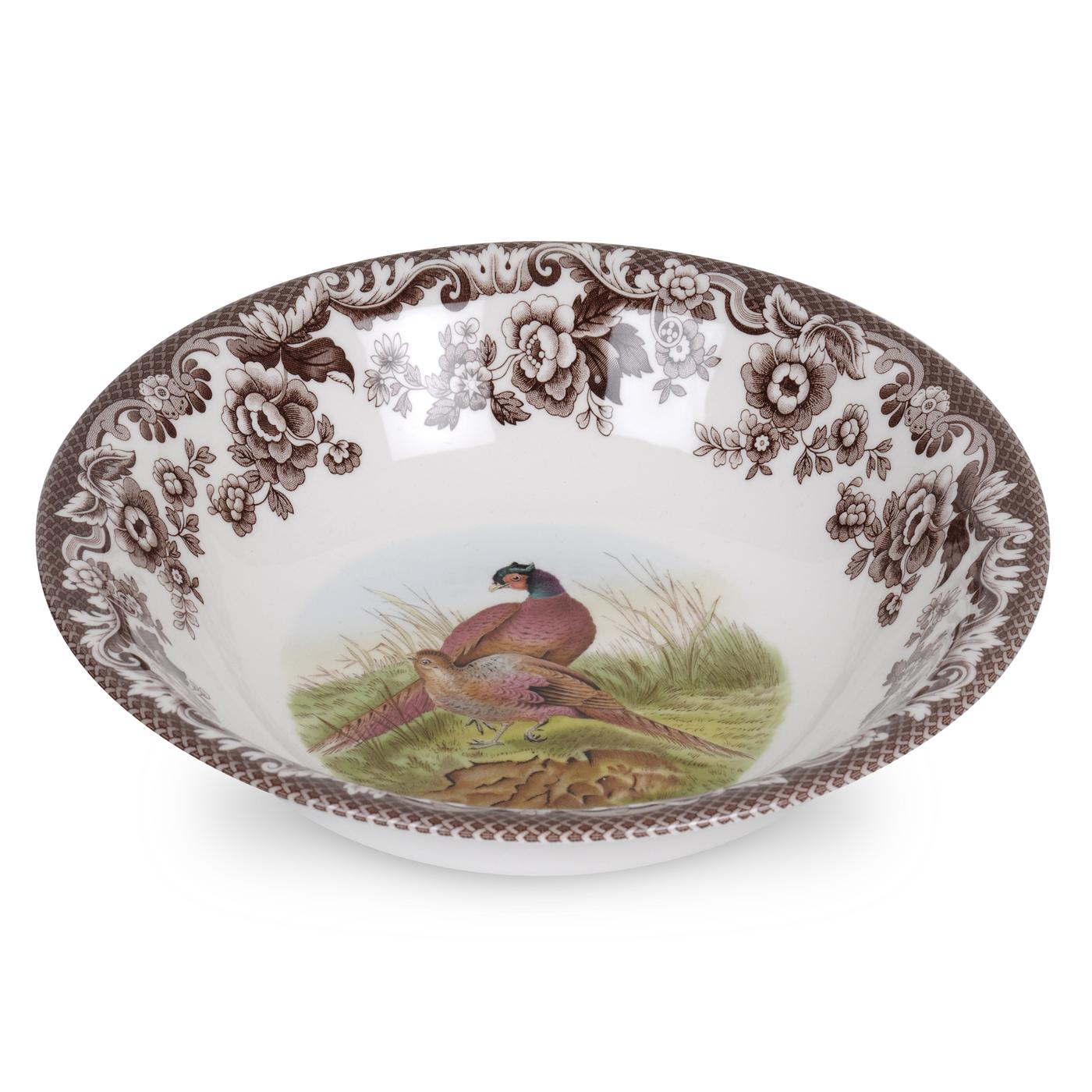 Woodland Ascot Cereal Bowl 8 Inch (Pheasant) image number null