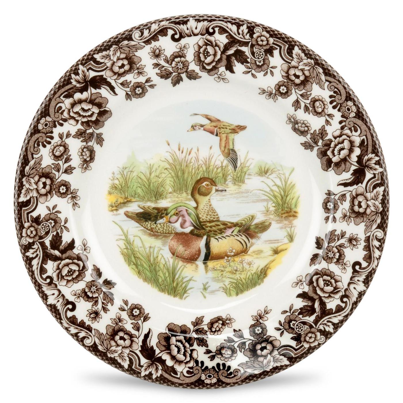 Woodland Dinner Plate 10.5 Inch (Wood Duck) image number null