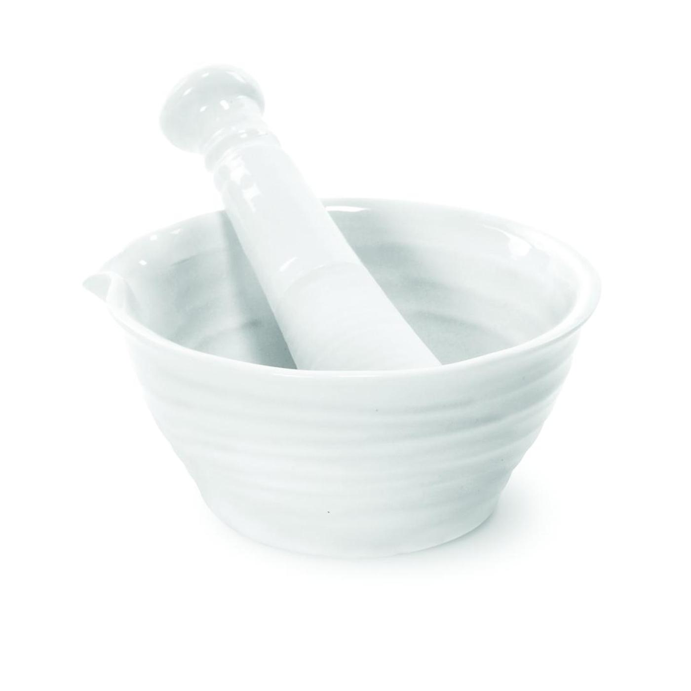 Portmeirion Sophie Conran White Mortar and Pestle image number null