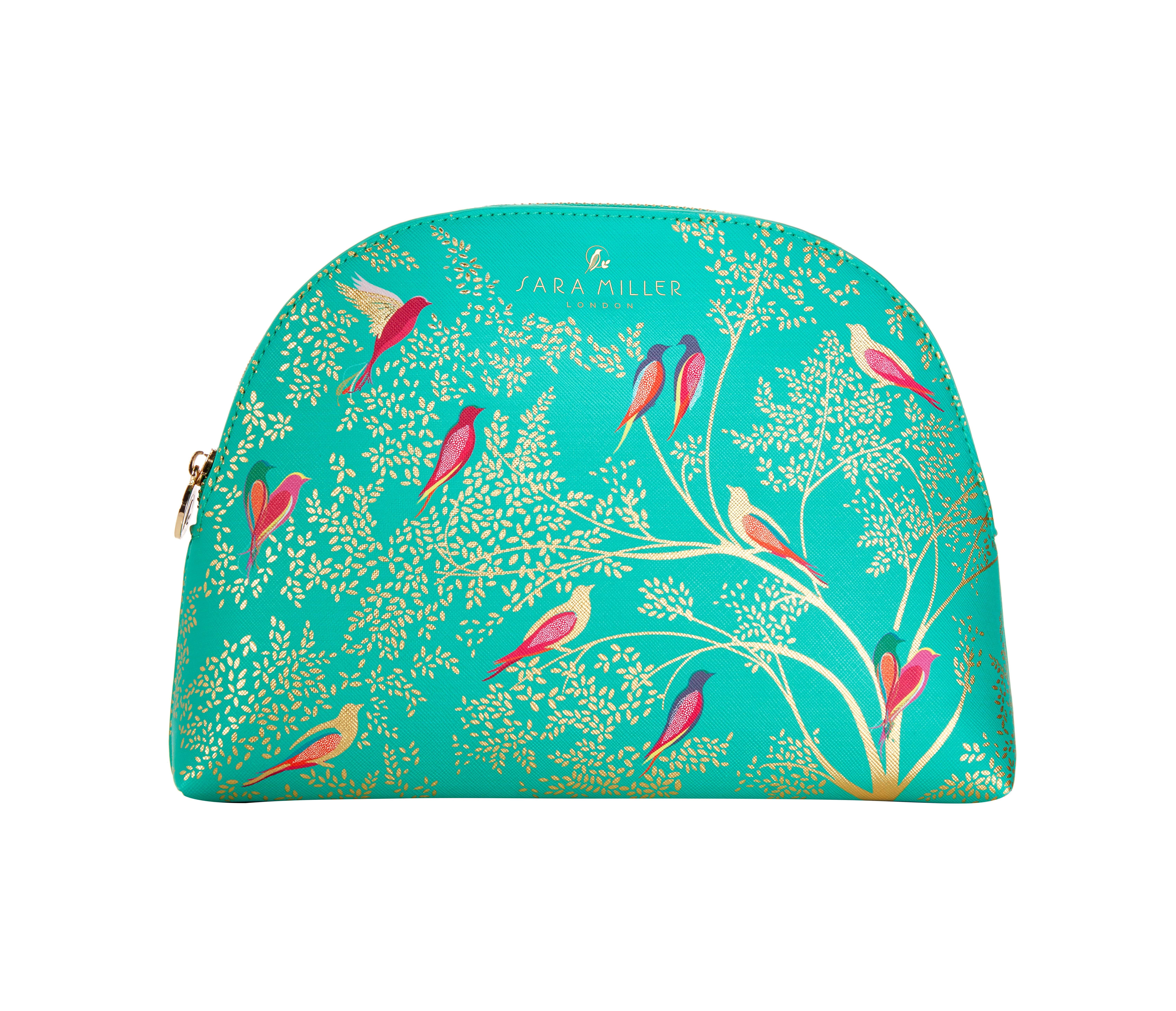 Chelsea Green Birds Large Cosmetic Bag image number null