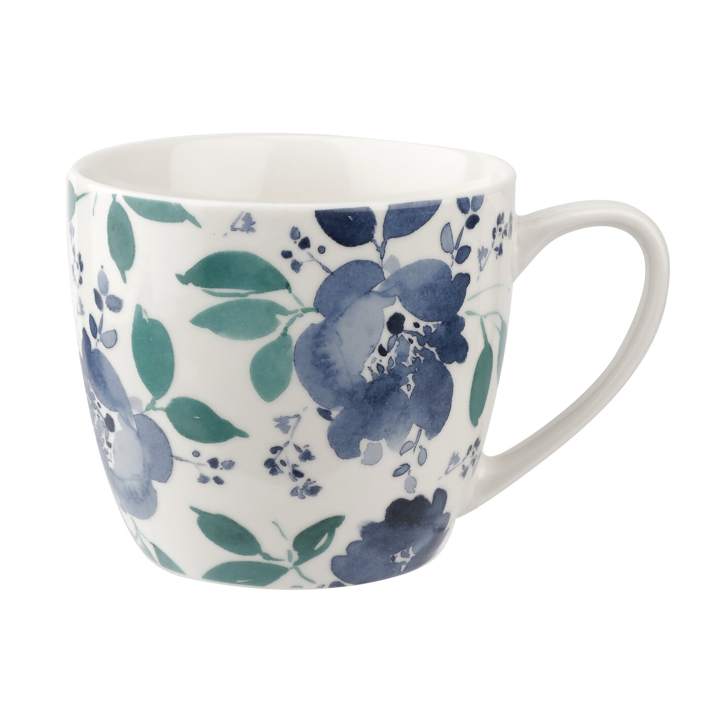 Blue Flower 16oz Mug image number null