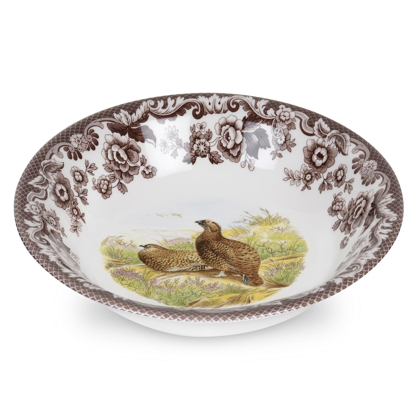 Woodland Ascot Cereal Bowl 8 Inch (Red Grouse) image number null