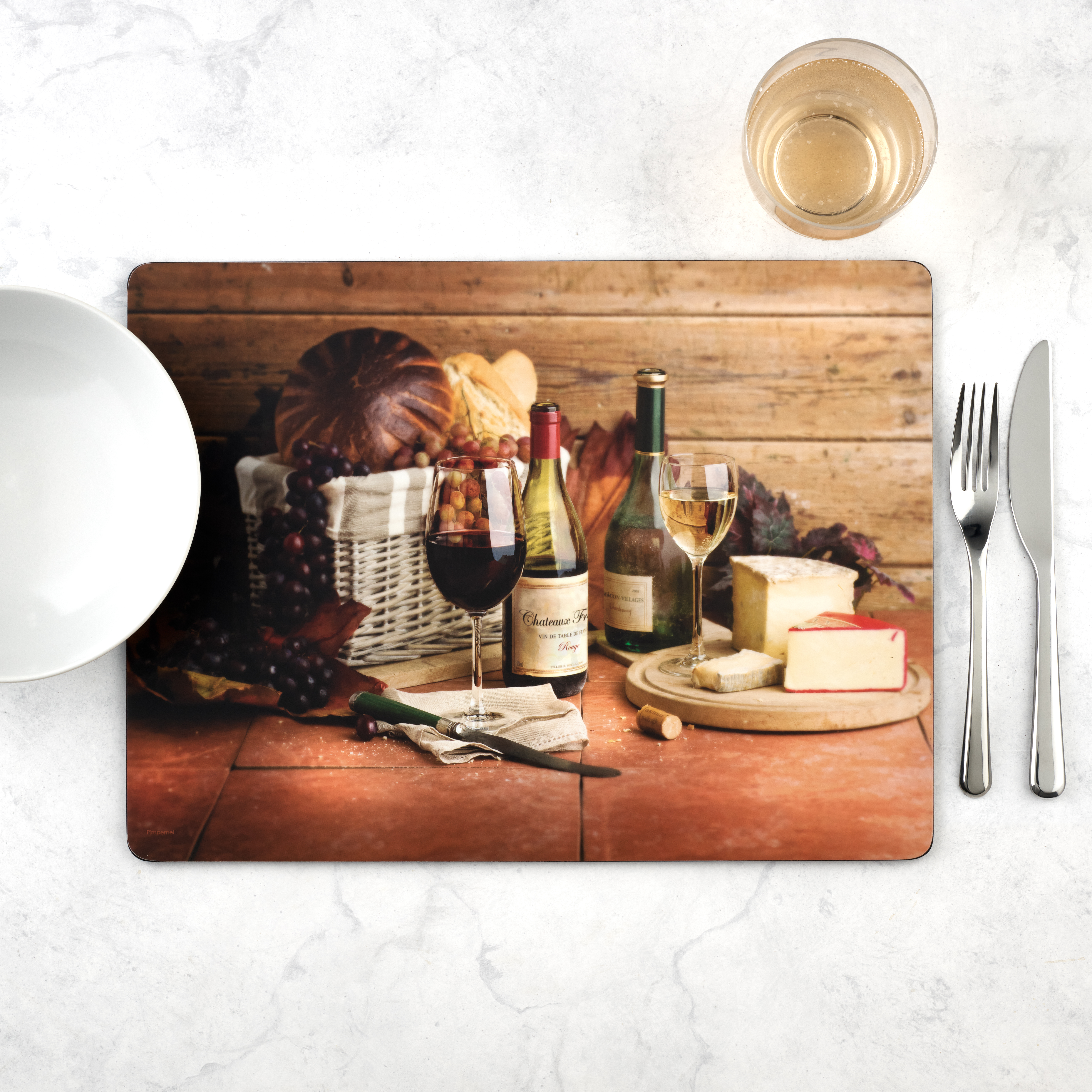 Artisan Wine Placemats Set of 4 image number null
