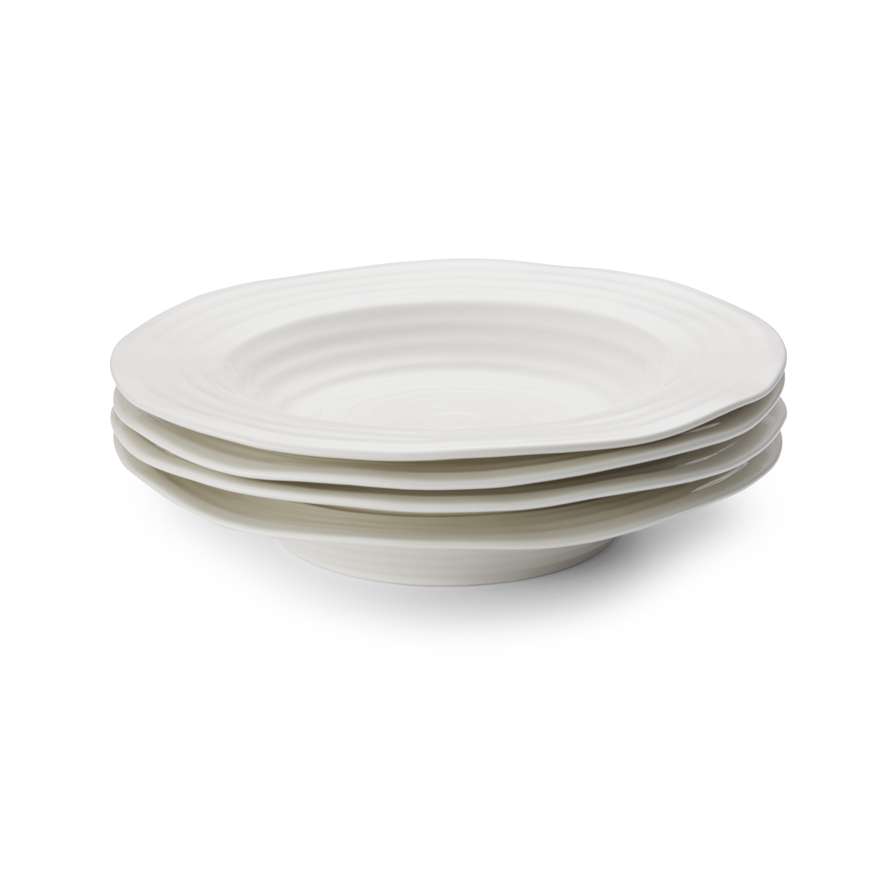 Sophie Conran Rimmed Soup Plate, White image number null