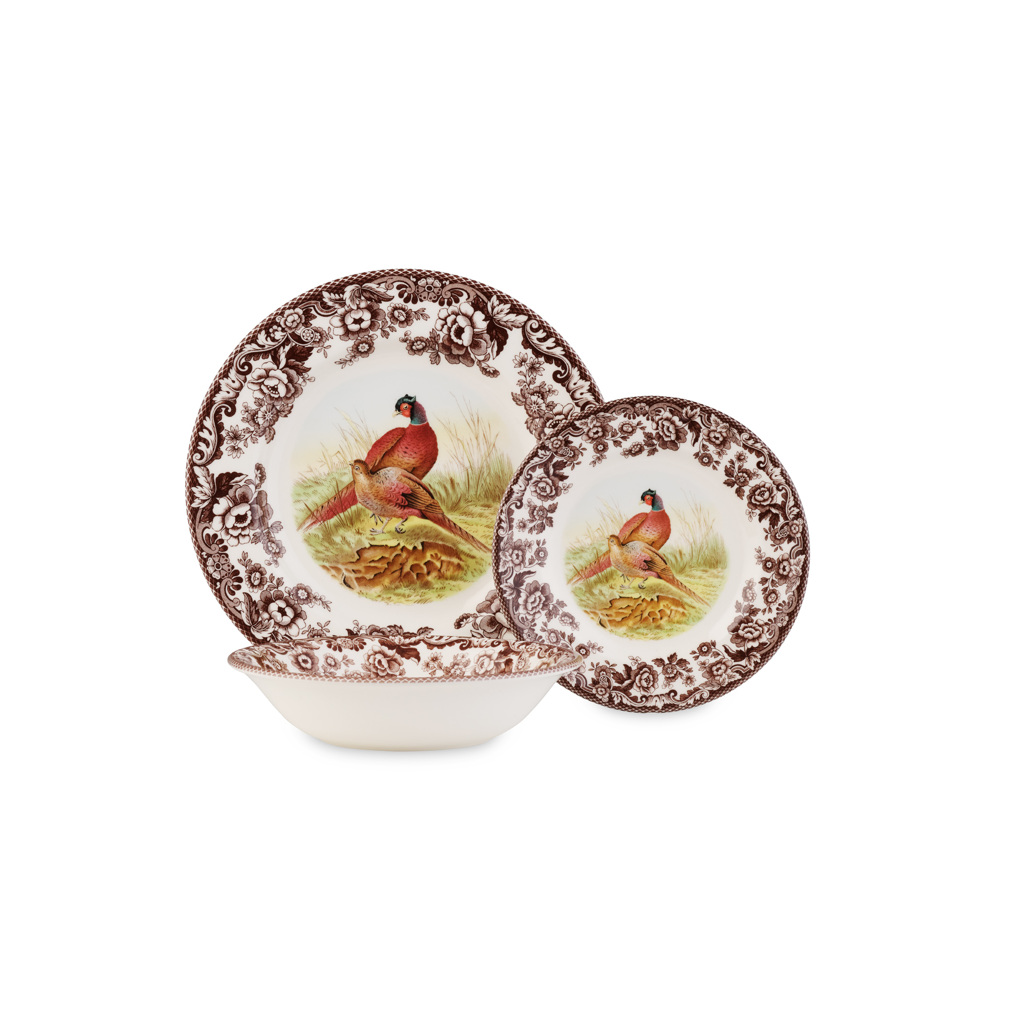 Woodland Pheasant 12 Piece Set with Bonus image number null