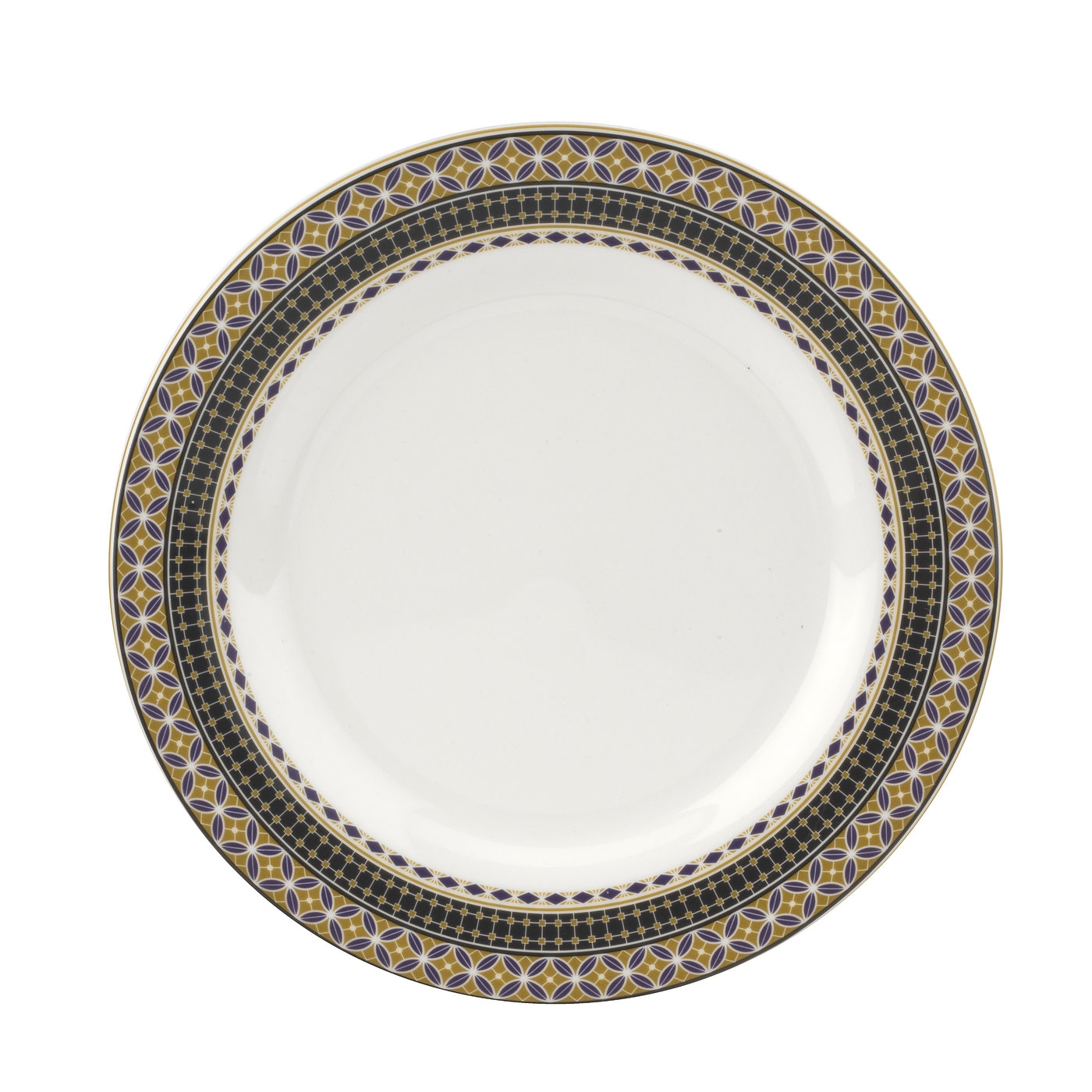 포트메리온 '아트리움' 디너 접시 Portmeirion Atrium Geo 10.5 Inch Dinner Plate