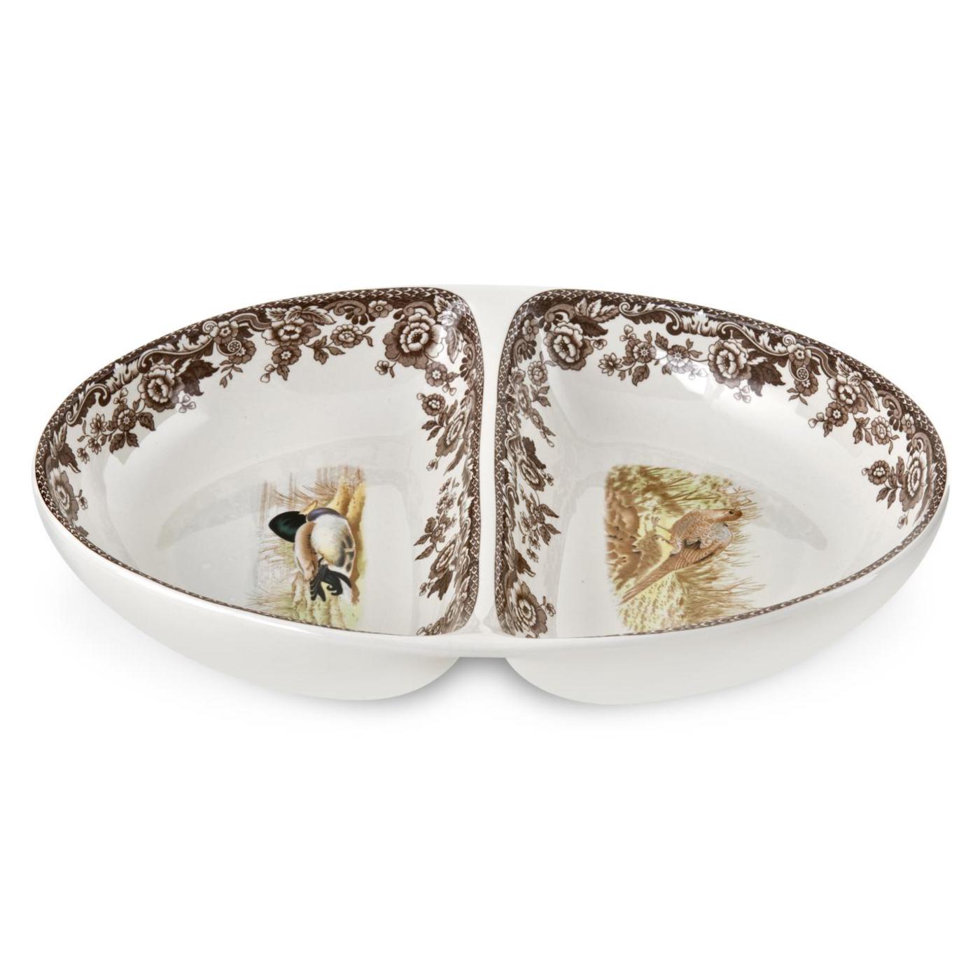 Woodland Divided Dish 11.5 Inch (Pheasant/Mallard) image number null