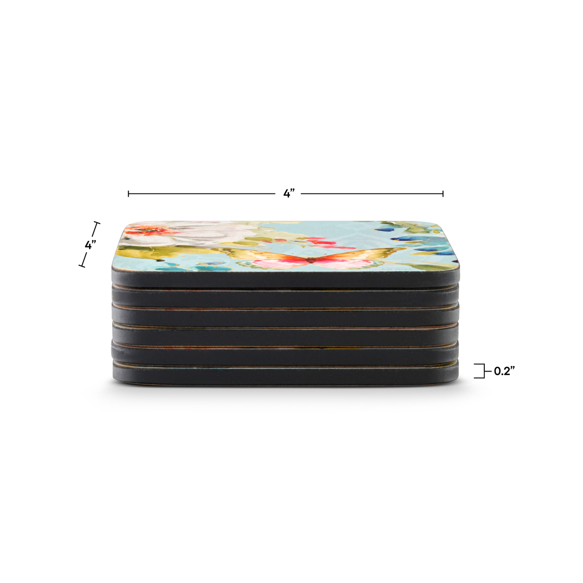 Colorful Breeze Coasters Set of 6 image number null