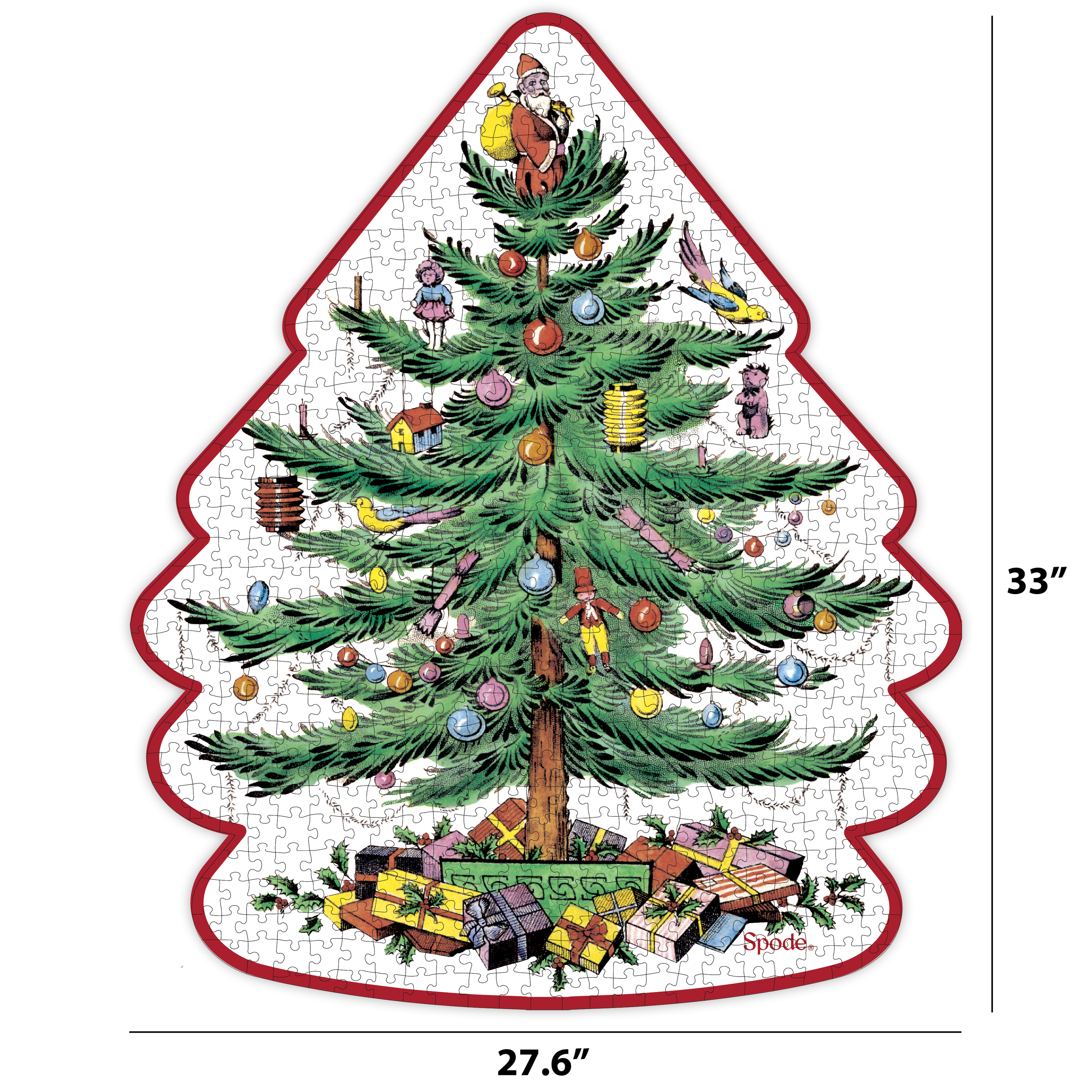 Christmas Tree 600 Piece Puzzle image number null