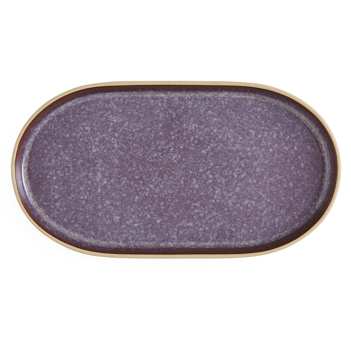 Minerals Medium Oval Platter, Amethyst image number null